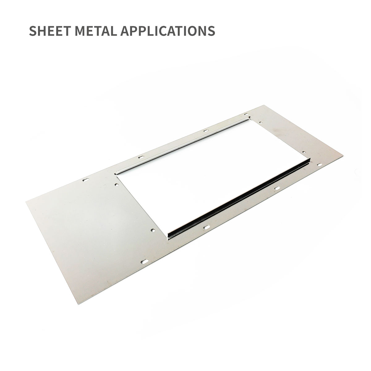 Высококачественная проставка из нержавеющей стали из металлического корпуса с DIN RAIL