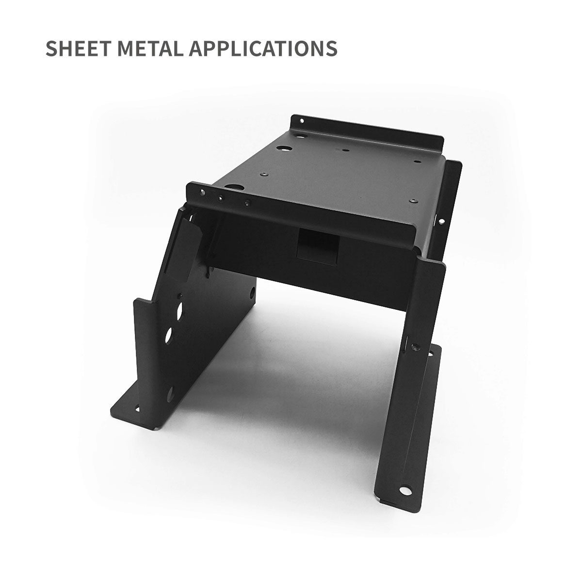 Средний стиль перемеченного основания шасси для металлического корпуса с DIN RAIL