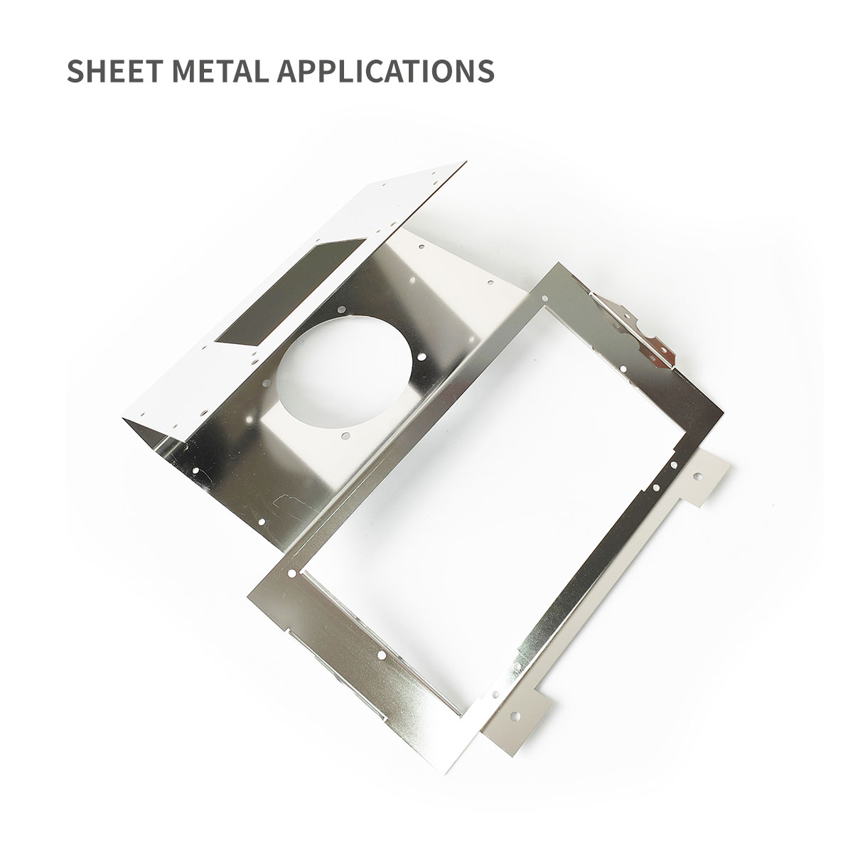 Монтажный кронштейн из нержавеющей стали из нержавеющей стали, включая двигатель