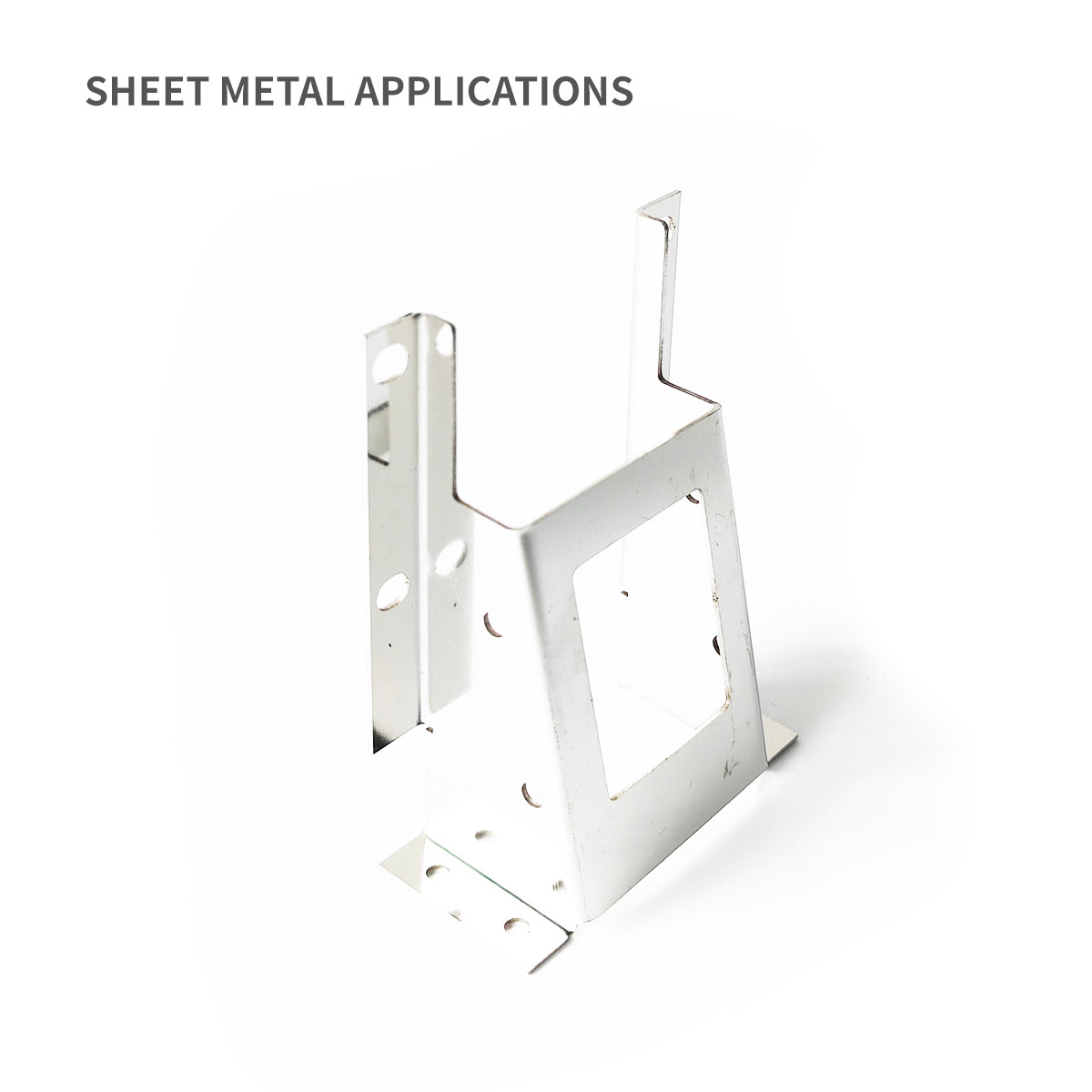 Трапециевидная домашняя крышка для изготовления металлических корпусов