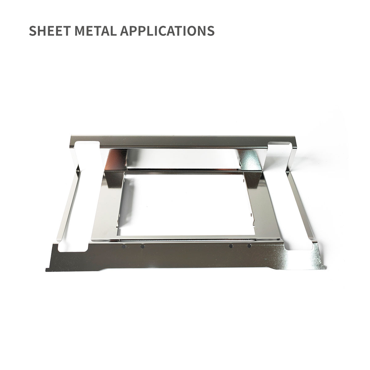 Монтажный поднос с настенным металлическим корпусом из нержавеющей стали