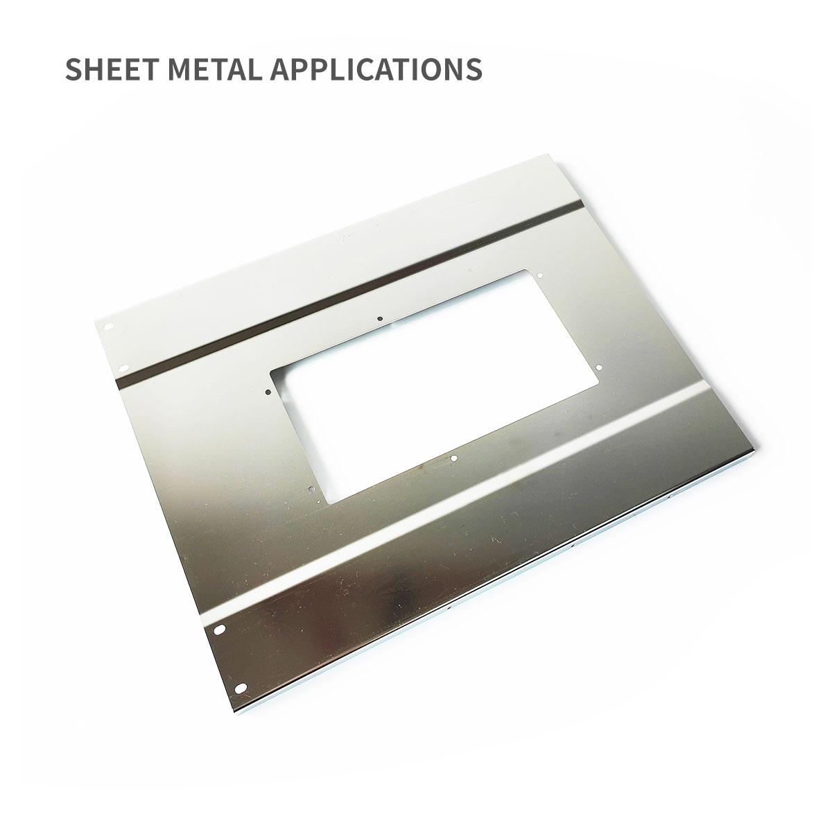 Средняя крышка пластина модульного металлического корпуса из нержавеющей стали металлической корпуса