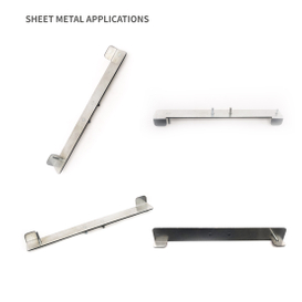 Монтажный кронштейн для управляющей платы в изогнутом металлическом корпусе