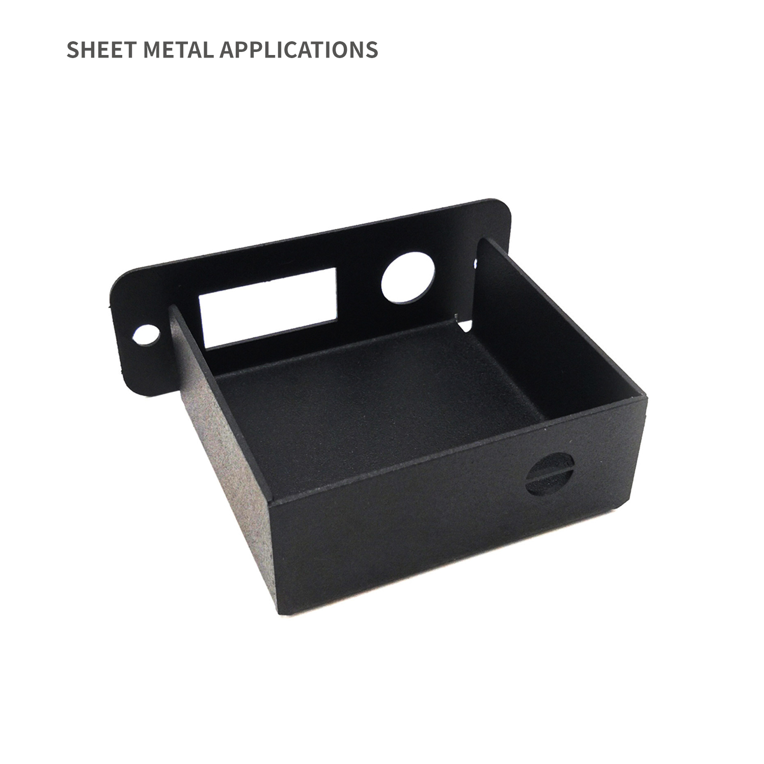 Крупный кронштейн кнопки и переключателя для металлического корпуса с номиналом