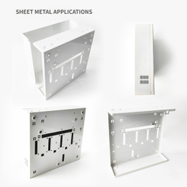 Коробка корпуса печатной платы с заземленным проводом для безопасности