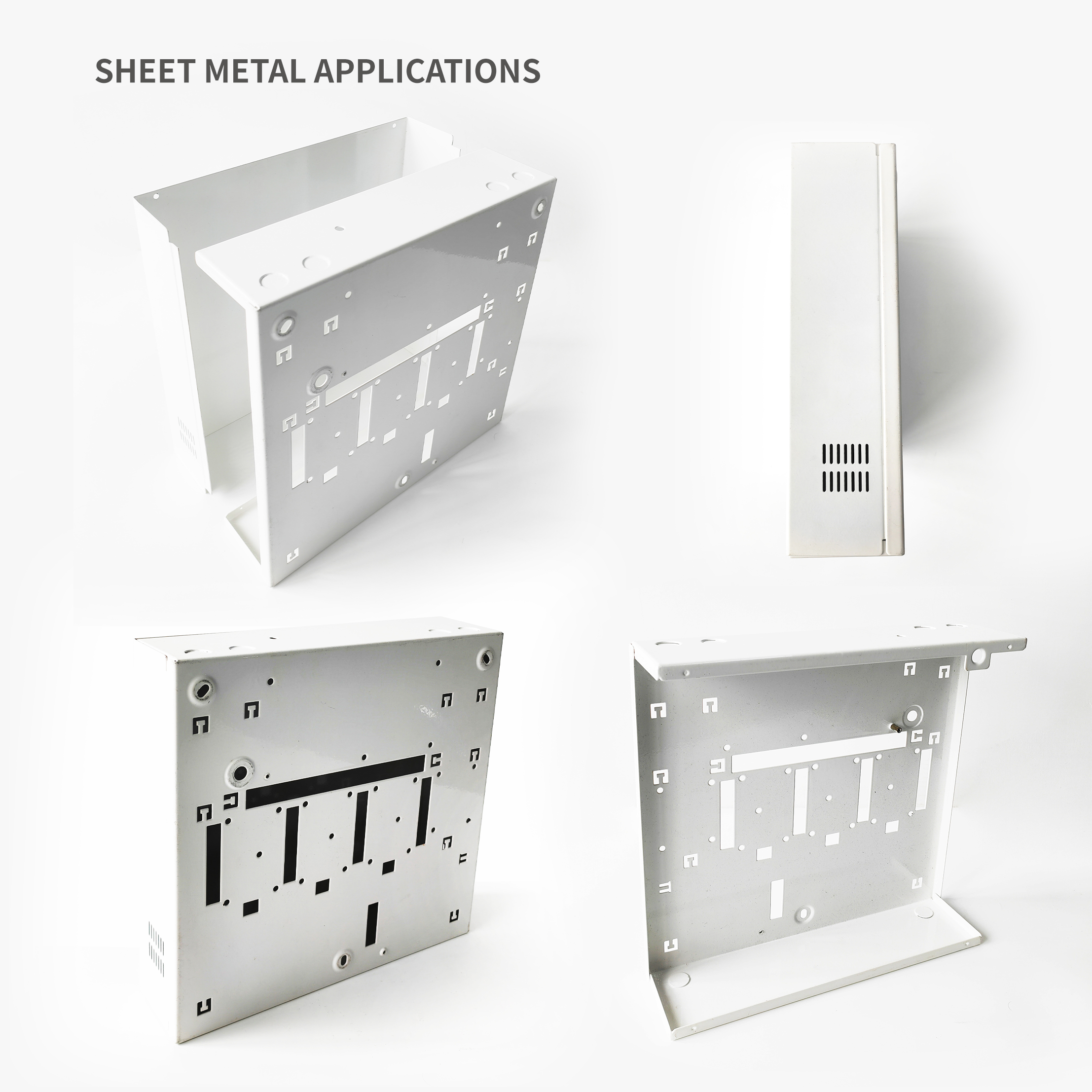 Коробка корпуса печатной платы с заземленным проводом для безопасности