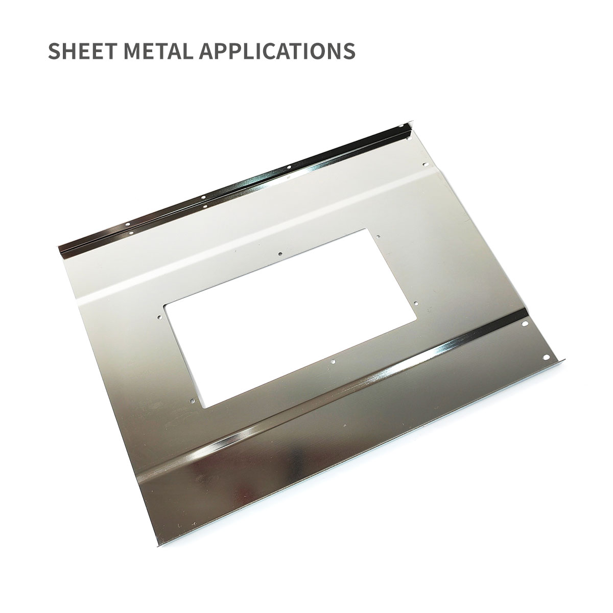 Средняя крышка пластина модульного металлического корпуса из нержавеющей стали металлической корпуса