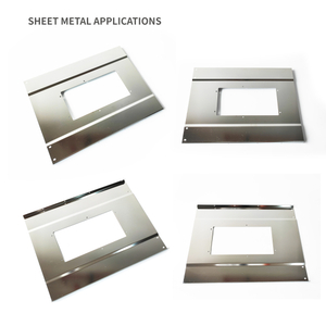 Средняя крышка пластина модульного металлического корпуса из нержавеющей стали металлической корпуса