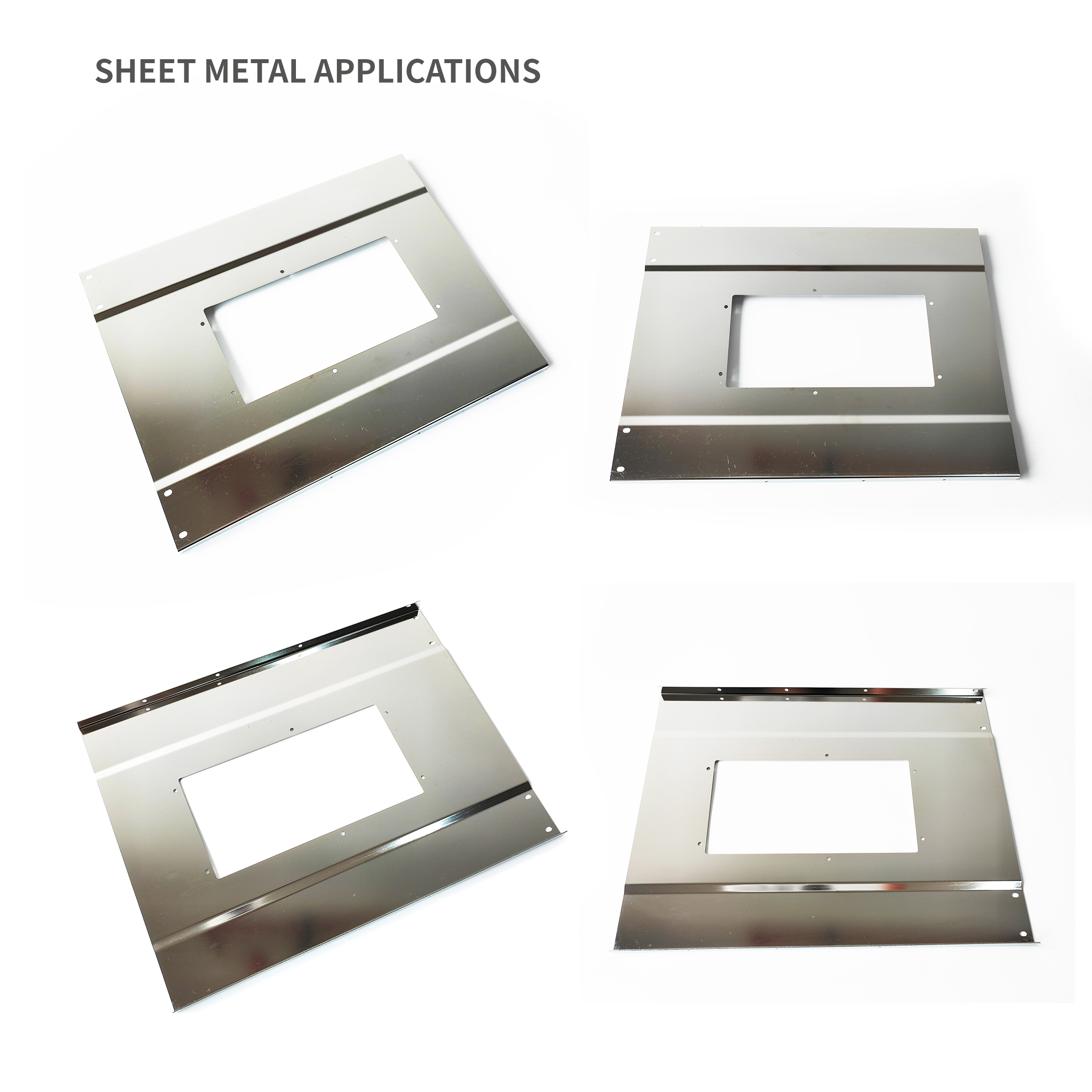 Средняя крышка пластина модульного металлического корпуса из нержавеющей стали металлической корпуса