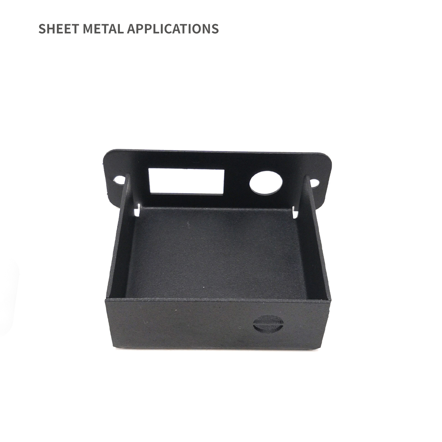 Крупный кронштейн кнопки и переключателя для металлического корпуса с номиналом