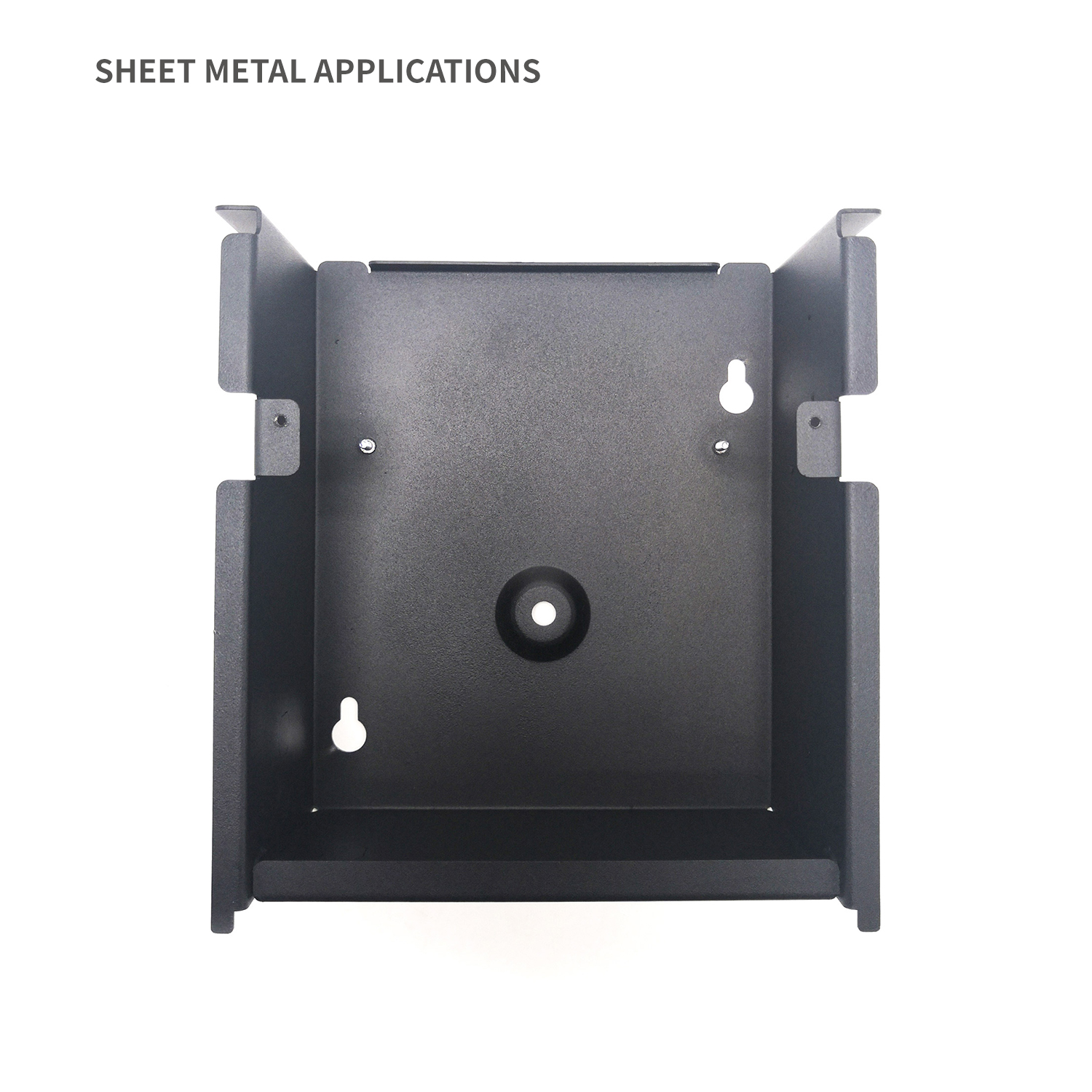 Классическая коробка питания с крышкой для изолированного металлического корпуса