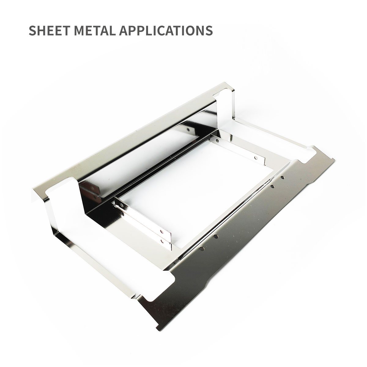 Монтажный поднос с настенным металлическим корпусом из нержавеющей стали