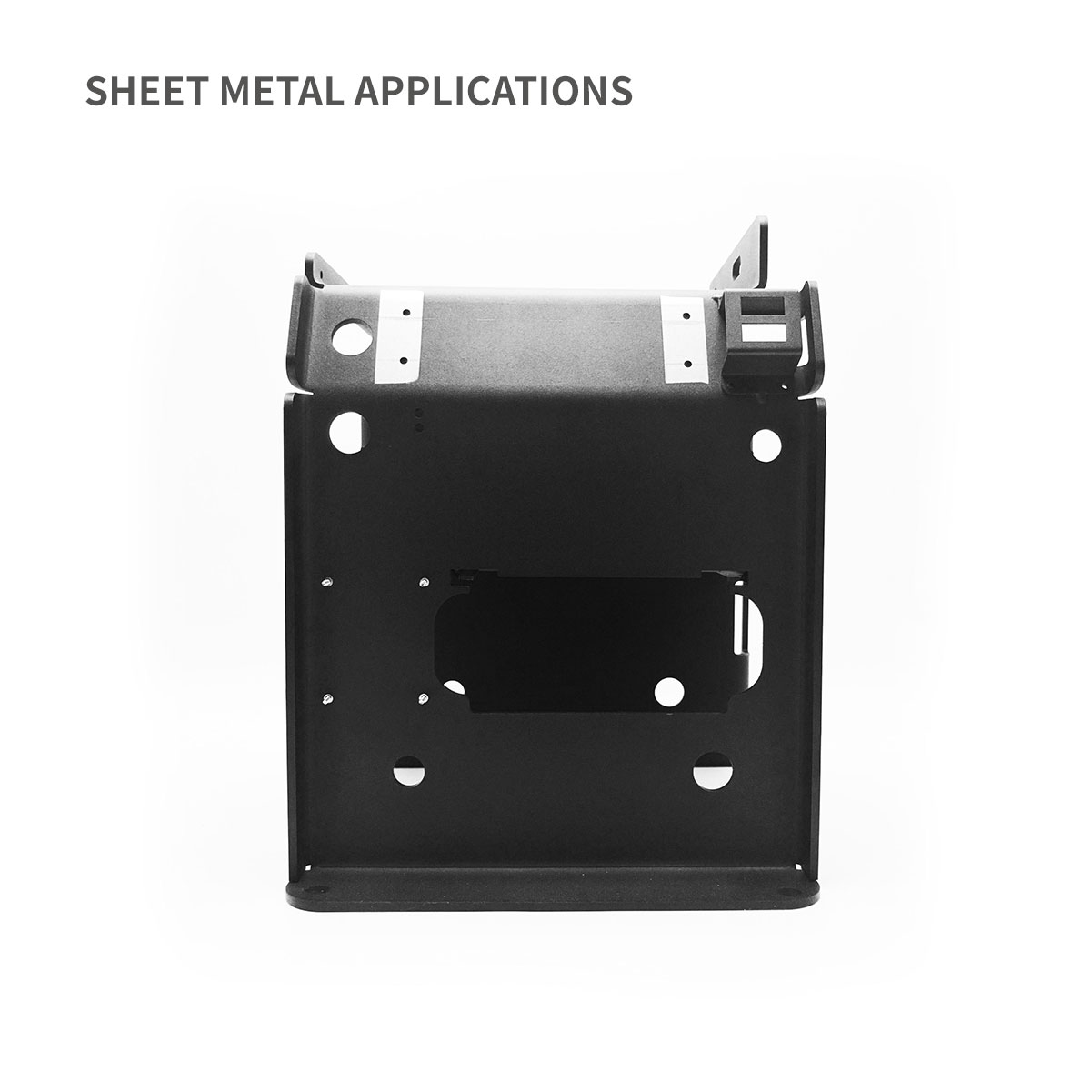 Основание с тяжелым шасси с большой способностью к металлическому корпусу с DIN RAIL